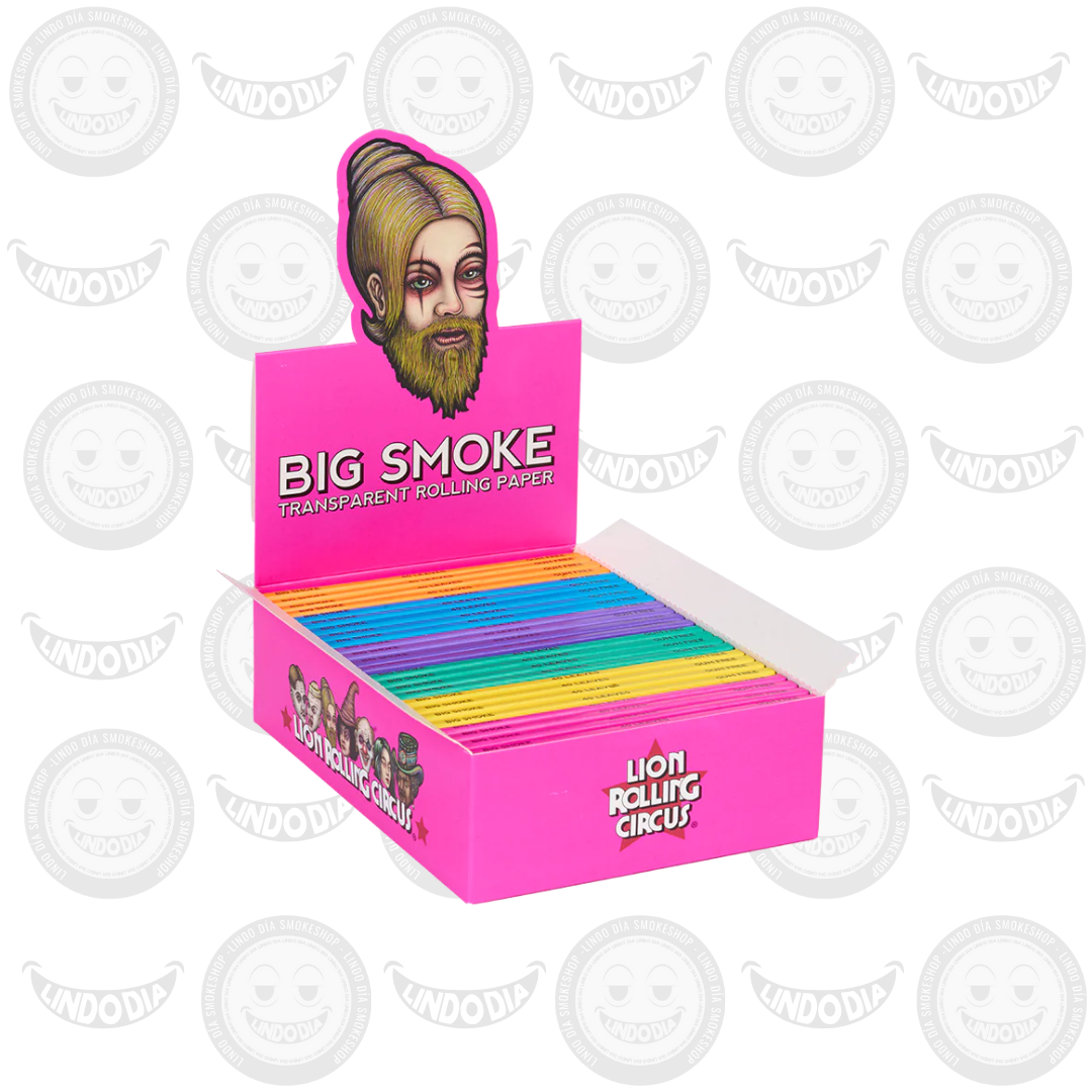 Big Smoke Celulosa Rolling Paper – Lion Rolling Circus