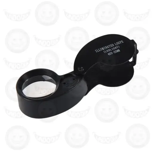 [GW-LUPA-001] Lupa x40 con Led 